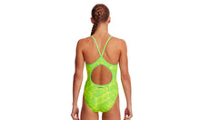 Load image into Gallery viewer, Girls Diamond Back One Piece Neon Orbiter
