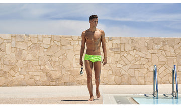 Mens Classic Trunks Neon Orbiter