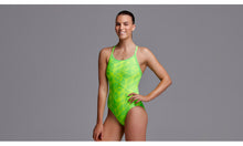 Load image into Gallery viewer, Womens Diamond Back One Piece Neon Orbiter
