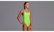 Load image into Gallery viewer, Girls Diamond Back One Piece Neon Orbiter
