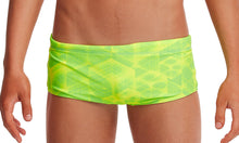 Load image into Gallery viewer, Boys Classic Trunks Neon Orbiter
