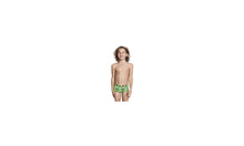 Load image into Gallery viewer, Toddler Boys Printed Trunks Neon Razor
