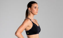 Load image into Gallery viewer, Womens Strap In Sports Top Night Fire

