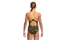 Load image into Gallery viewer, Girls Diamond Back One Piece Night Swim

