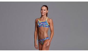 Girls Racerback Two Piece Noodle Bar
