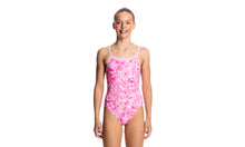 Load image into Gallery viewer, Girls Single Strap One Piece Novel Floral
