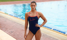Load image into Gallery viewer, Womens Single Strap One Piece Ocean Fire
