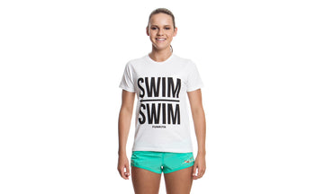 Girls Crew Neck T-Shirt Other Over Swim
