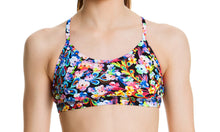 Load image into Gallery viewer, Girls Racerback Two Piece Painted Petals
