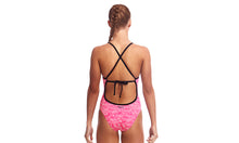 Load image into Gallery viewer, Girls Eco Tie Me Tight One Piece Painted Pink
