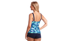 Load image into Gallery viewer, Womens Ruched Tankini Palm Beach
