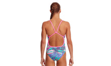 Load image into Gallery viewer, Girls Eco Single Strap One Piece Palm Cove
