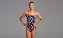 Load image into Gallery viewer, Girls Tie Me Tight One Piece Palm Drive
