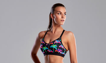 Womens Bondage Crop Top Palm Drive