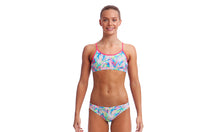 Load image into Gallery viewer, Girls Racerback Two Piece Palm Springs

