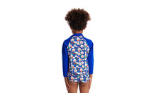 Load image into Gallery viewer, Toddler Boys Eco Zippy Rash Vest Pandamania
