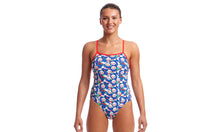 Load image into Gallery viewer, Womens Eco Single Strap One Piece Pandamania
