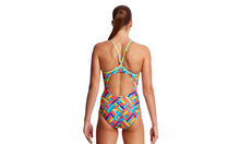 Load image into Gallery viewer, Womens Diamond Back One Piece Panel Pop
