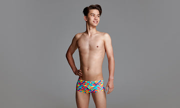 Boys Classic Trunks Panel Pop