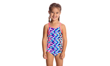 Toddler Girls Printed One Piece Party Pieces