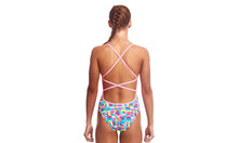 Load image into Gallery viewer, Girls Strapped In One Piece Patched Up
