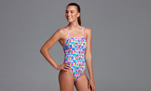 Load image into Gallery viewer, Womens Strapped In One Piece Patched Up
