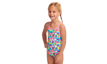 Load image into Gallery viewer, Toddler Girls Printed One Piece Patched Up
