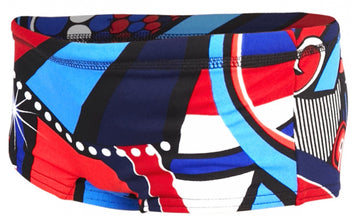 Toddler Boys Printed Trunks Patriot Picasso