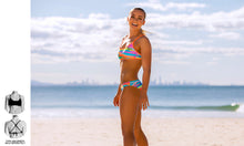 Load image into Gallery viewer, Womens Tie Down Bikini Top Pina Colada
