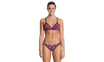Womens Hipster Brief Pink Flutterby