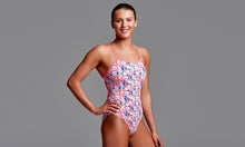 Load image into Gallery viewer, Womens Eco Single Strap One Piece Pink Panda
