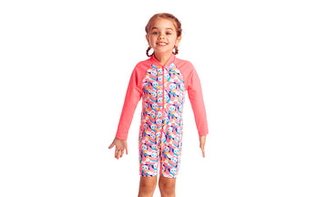 Toddler Girls Eco Go Jumpsuit One Piece Pink Panda