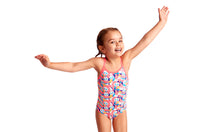Load image into Gallery viewer, Toddler Girls Eco One Piece Pink Panda
