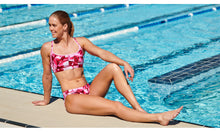 Load image into Gallery viewer, Womens Sports Top Pink Pane
