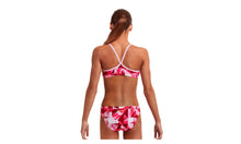 Load image into Gallery viewer, Girls Racerback Two Piece Pink Pane
