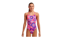 Load image into Gallery viewer, Girls Diamond Back One Piece Pink Petal
