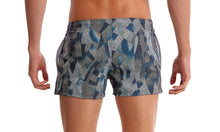 Load image into Gallery viewer, Mens Shorty Shorts Short Pointillism
