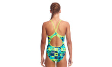 Load image into Gallery viewer, Girls Diamond Back One Piece Pop Tropo

