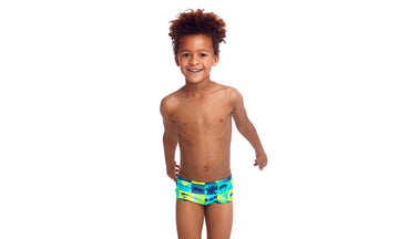 Toddler Boys Printed Trunks Pop Tropo