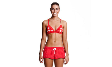 Womens Watershort Poppy Ribbon