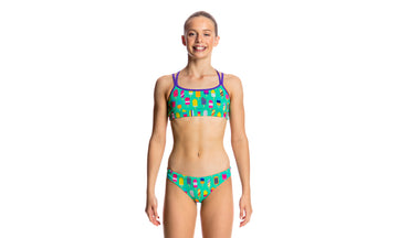 Girls Criss Cross Two Piece Popsicle Parade