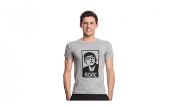 Boys Crew Neck T-Shirt Pull The Rope Grey
