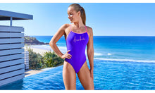 Load image into Gallery viewer, Womens Single Strap One Piece Purple Punch
