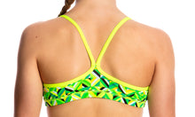 Load image into Gallery viewer, Girls Racerback Two Piece Radioactive

