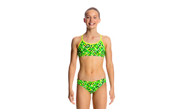 Girls Racerback Two Piece Radioactive
