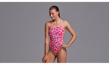 Load image into Gallery viewer, Womens Twisted One Piece Red Ribbons
