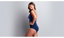 Load image into Gallery viewer, Womens Ruched One Piece Reflection Point
