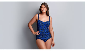 Womens Ruched One Piece Reflection Point