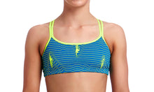 Load image into Gallery viewer, Girls Criss Cross Two Piece Ripple Effect
