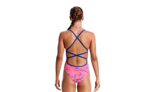 Load image into Gallery viewer, Girls Strapped In One Piece Rock Salt
